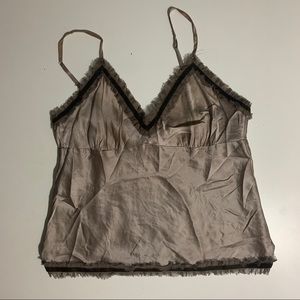 Y2K Vintage Silk Slip Top